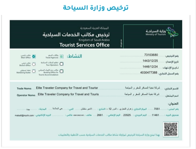 نشر الترخيص لبناء الثقة في قسم البرهان - المصدر: شركة ريكسون للسياحة - إنشاء صفحة من نحن